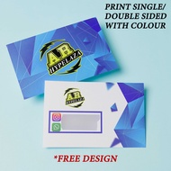 Mencetak Custom Print Thank You Card/Name Card/Business Card/Loyalty Card/Bisnes Kad/Kad Nama