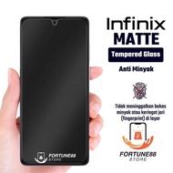 LAYAR Tempered Glass Matte Infinix Hot 20 20i 20 5G 20 Play 30 30i 30 5G 30 Play 40 40i 40 Pro Free 