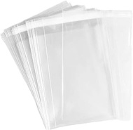 500ct Adhesive Treat Bags 3x4 Clear - 1.9 mils Thick Self Sealing OPP Plastic Bags for Bakery Cookie