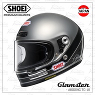 [Papa Knight] SHOEI Glamster ABIDING TC10 (Lego Hat Retro Full Face Helmet