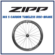 Zipp 303S Carbon Tubeless Disc Brake Wheelset (Shimano Freehub/SRAM XDR Freehub) for Road Bicycle and Cycling