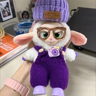 Pakaian Anak Patung Zootopia 2 MINISO Mayor Sheep Set Pakaian Sweater Ungu Jualan Panas Pakaian Anak