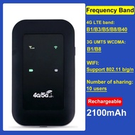 🎁 【Readystock】 + FREE Shipping 🎁 4G/5G LTE WIFI Router 150Mbps 4G Phone Wireless Router With Sim Card Slot Portable Pocket MiFi Modem Car Mobile Wifi Hotspot
