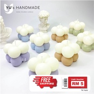 YU'S HANDMADE Bubble Candle / Lilin / Décor / Home Improvement