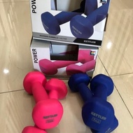 KETTLER NEOPRENE DUMBELL 1 KG (2 KG PAIR) ORIGINAL dumbbell/ 1kg dumbbell/