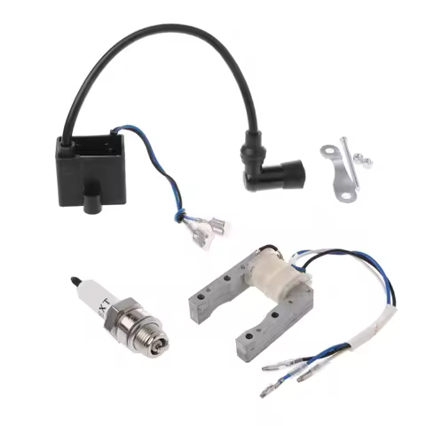 CDI Ignition Coil Magneto For Motorized 49cc 66cc 80cc Engine Bicycle Spark Plug