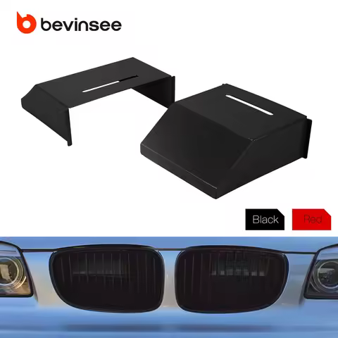 BEVINSEE Air Intake Scoops for BMW N47 N43 E87 E88 E81 E82 116i 118i 120i 116d 118d 120d 123d 2004-2