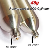High Pressure 45g Cylinder Refillable Co2 Cartridge for Beer Barrel Brewed Keg Pneumatic Maintenance