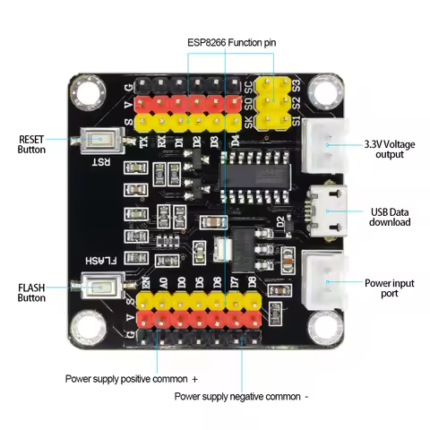 DM Strong ESP8266 ESP-12E Wireless Wifi Development Board Module MCU UART SPI Micro USB Antenna for 