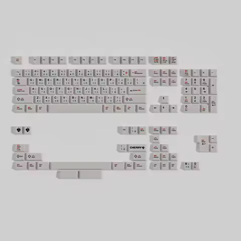 PBT keycaps 144 keys Retro L9 French Greman Korean Hebrew Irish Key Caps Cherry Profile Keycap GMK F