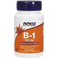 NOW FOODS Now B1 100MG, 100 Count