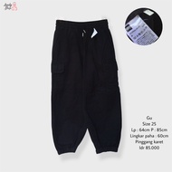 Gu by uniqlo cargo jogger pants