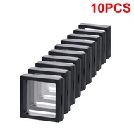 Display Frame 7x7x2cm 9x9x2cm ABS Plastic Black Hanging Jewelry Storage