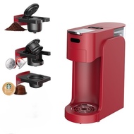 Home-use Small Semi-automatic Italian Coffee Machine3in1Coffee Machine Espresso Capsule Coffee Machi