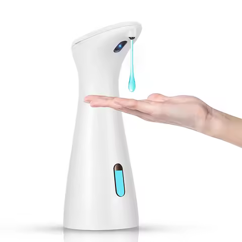 1 Automatic Soap Dispenser, 200Ml/6.76Oz Touchless Soap Dispenser, Battery Rechargeable (Requires 4 