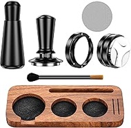 7 Pack Espresso Accessories Kit,54mm Espresso Tool Kit | Espresso Tamping Station | Coffee Distribut