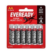Eveready Super Heavy Duty 12 AA Battery (12 x AA Batteries in 1 packet) Bateri 12AA