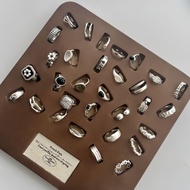 Elegant Vintage S925 Silver Rings