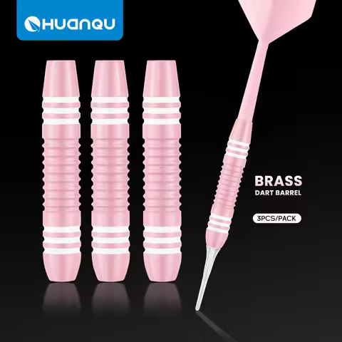Huanqu Three-Pack 16g Copper Dart Replacement Barrels, Universal Soft and Hard Dart Accessories, 47m