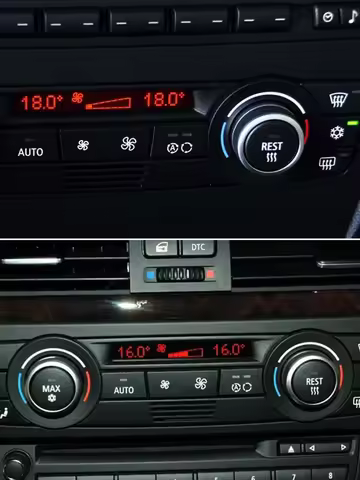 Climate Control BMW Air Conditioning Heater Climate Fan Wind Volume Control Ac Button Cap Keys for B