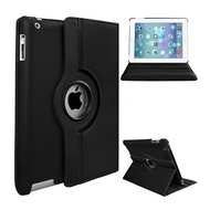 360 Rotating Premium Leather Case Cover For Apple iPad 2 iPad 3 iPad 4 Flip Stand Smart Cover Case w