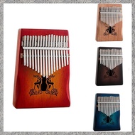 17 Keys Kalimba Thumb Piano Mahogany Wood Mbira Body Musical Instruments Kalimba Piano Christmas Gift