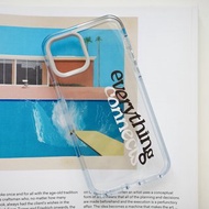 everything connects犀牛盾clear掛繩透明手機殼