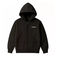 Jaket Distro Sweater Hoodie Pria Bahan Fleece Tebal - WDZG