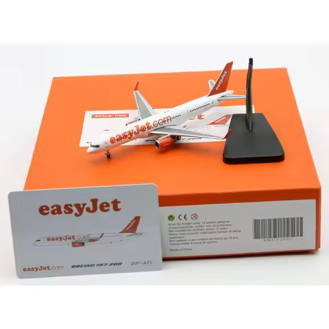 1:400 Alloy Collectible airplane Gift JC Wings EW4752001 easyJet Airlines Boeing 757-200 Diecast Air