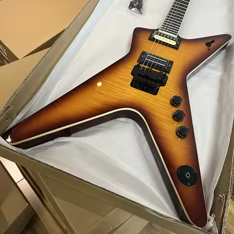 Ship from US Washburn Dimebag Darrell Electric Guitar With Floyd Rose Bridge Electric Guitar-Themed 