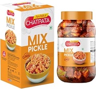 ARCHITA CHATPATA MIX PICKLE Stuffed With Seasonal Vegetables, Red Chilli, Mango, Carrot, Green Chill