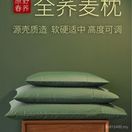 Household Pillow Pillow Core Pure Neck Pillow Buckwheat Shell Student Pillow Adult Full Buckwheat Sk