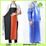Waterproof and Oil-Resistant Kitchen Apron Kitchen Apron Waterproof PVC Kitchen Apron Work Apron Coo
