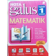NOTA GALUS MATEMATIK TINGKATAN 1 KSSM