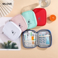 1pc Portable Travel  Bag - Cosmetic Bag With Compact Emergency First Aid Kit, Household Medication O