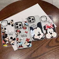 Case For Google Pixel 8 8Pro 8a 9 9a 9Pro 10PRO XL Mickey Minnie Mouse Cute Clear Couple Soft Cover