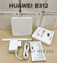 Bộ phát wifi từ sim 4G Huawei B312Trắng - Có cổng lan. - b312
