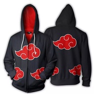 Naruto Akatsuki Zipper Hoodie Jacket