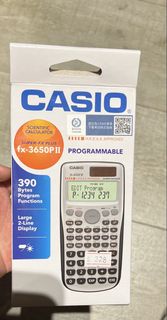 Casio fx-3650P II 可編程科學計算機