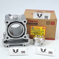 FZ150/LC135/Y15ZR Racing Cylinder Block With High Compression Piston 57MM Dome (Tobaki)