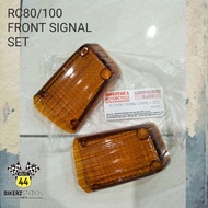#SUZUKI RC80/100 & RC80/100 L (NEW) FRONT SIGNAL COVER & SUZUKI RC80/100(OLD) SIGNAL SET