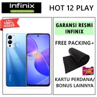 INFINIX HOT 12 PLAY NFC RAM 4/64 GB GARANSI RESMI HANDPHONE INFINIX HP