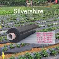 1 Roll Silvershine Roll Irrigation Cover Plastik Fertigasi Penutup Tanah Plastik Tutup Batas cover t