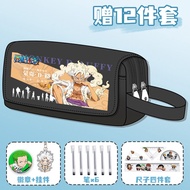 Túi Đựng Bút Chì One Piece Luffy Hợp Tác Túi Đựng Đồ Dùng Học Tập Dung Tích Lớn Hoạt Hình Cho Bé Tra