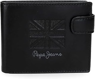 Denver Blue 11 x 8.5 x 1 cm Leather Horizontal Click Closure Wallet by Joumma Bags