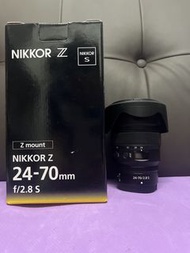 全新一樣 全套有盒 歡迎 Trade In 😍😍😍 Nikon Z 24-70 24-70mm F2.8 S Z9 Z7 Z6 Z5 Use