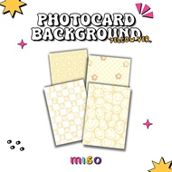 Photocard Background / Photocard Filler Background / PC Binder Filler Kpop Wishlist / Binder Filler 