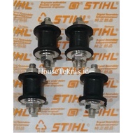 MESIN Stihl Mounting Rubber (4pcs) Stihl FR3001 Lawn Mower Vibration Damper