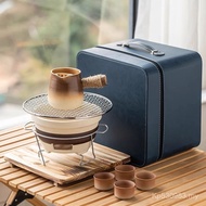 Stove Pot Tea Company Household Charcoal Grill Tea Making Set Tuanjian Outdoor Barbecue Grill Tea Ma