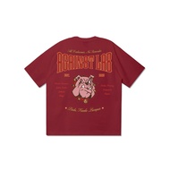AGAINST LAB 25 CLASS TEE (BURGUNDY)